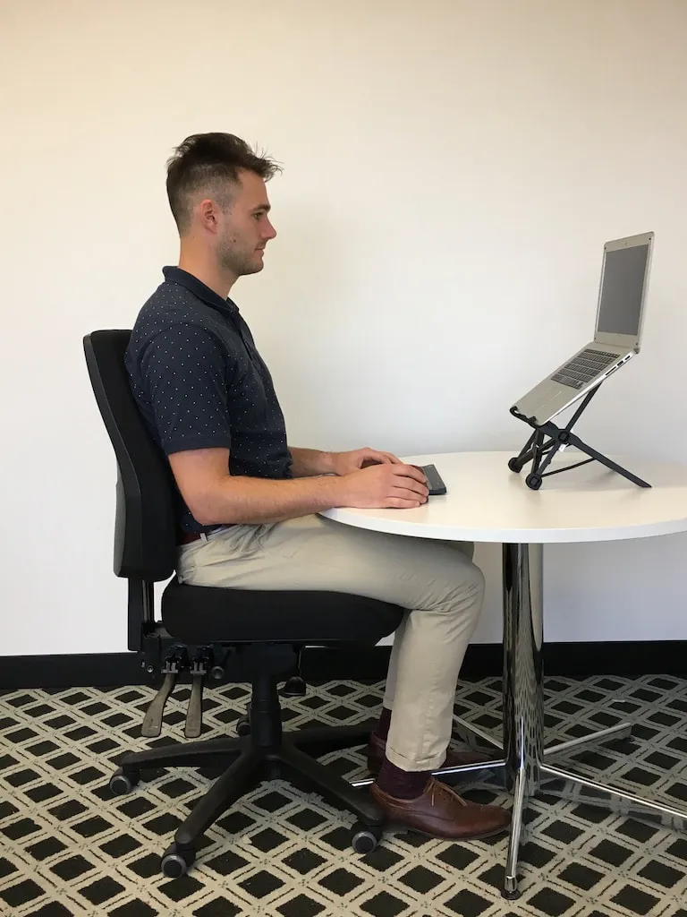 Tall daylight on a narrow desk ledge with minimal objects